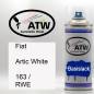 Preview: Fiat, Artic White, 163 / RWE: 400ml Sprühdose, von ATW Autoteile West.